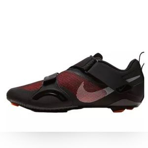 Size 8.5 - Nike SuperRep Cycle Black Hyper Crimson cycling Shoes